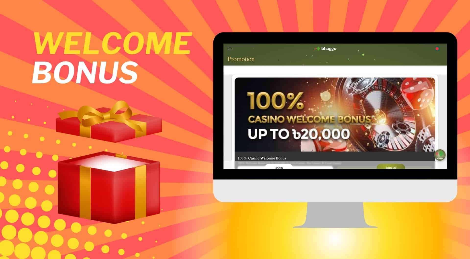 Bhaggo Bangladesh welcome bonus information