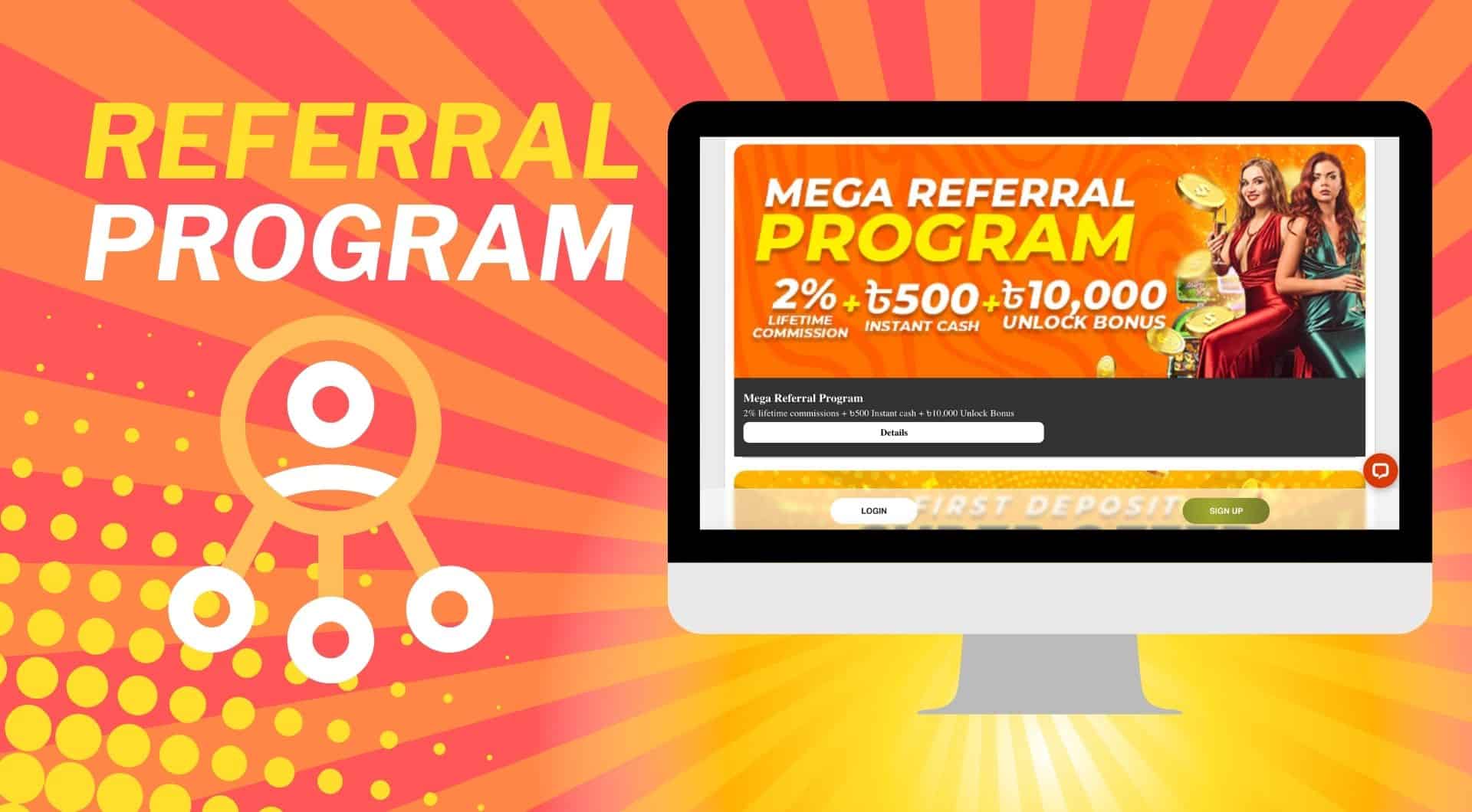 Bhaggo Crash games Referral Program in Bangladesh